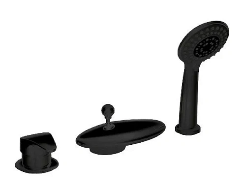 Смеситель на борт ванны Bravat Niagara F5140197BM-RUS на 3 отверстия Смеситель на борт ванны Bravat Niagara F5140197BM-RUS на 3 отверстия