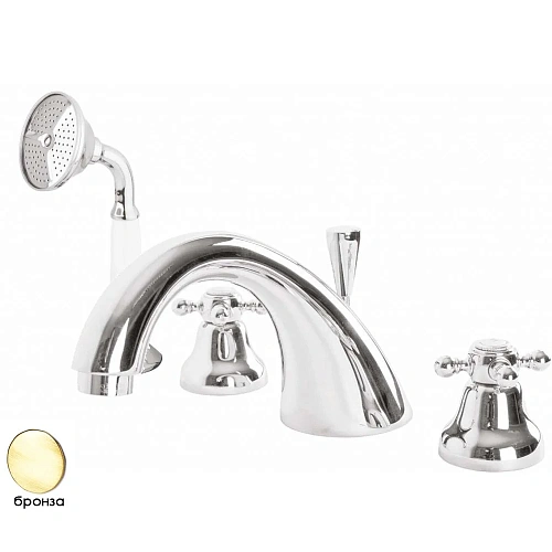 Смеситель на борт ванны CEZARES GOLF-BVD-02-M Смеситель на борт ванны CEZARES GOLF-BVD-02-M