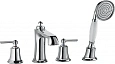Смеситель на борт ванны CEZARES LIBERTY-F-BVD4-01 с ручным, выдвижным душем, хром Смеситель на борт ванны CEZARES LIBERTY-F-BVD4-01 с ручным, выдвижным душем, хром