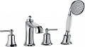 Смеситель на борт ванны CEZARES LIBERTY-F-BVD4-01 с ручным, выдвижным душем, хром Смеситель на борт ванны CEZARES LIBERTY-F-BVD4-01 с ручным, выдвижным душем, хром
