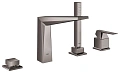 Смеситель на борт ванны GROHE Allure Brilliant, на 4 отверстия, темный графит глянец (19787A01) Смеситель на борт ванны GROHE Allure Brilliant, на 4 отверстия, темный графит глянец (19787A01)