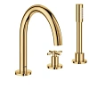 Смеситель на борт ванны GROHE Atrio New на 5 отверстий, холодный рассвет глянец (19923GL3) Смеситель на борт ванны GROHE Atrio New на 5 отверстий, холодный рассвет глянец (19923GL3)