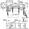 Смеситель на борт ванны GROHE Essence New 19578DA1 на 4 отверстия Смеситель на борт ванны GROHE Essence New 19578DA1 на 4 отверстия