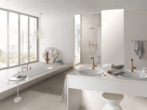 Смеситель на борт ванны GROHE Essence New 19578DL1 на 4 отверстия Смеситель на борт ванны GROHE Essence New 19578DL1 на 4 отверстия