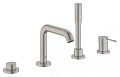 Смеситель на борт ванны GROHE Essence New для ванны на 4 отверстия, суперсталь (19578DC1) Смеситель на борт ванны GROHE Essence New для ванны на 4 отверстия, суперсталь (19578DC1)