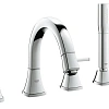 Смеситель на борт ванны GROHE Grandera с душевым гарнитуром, хром (19919000) Смеситель на борт ванны GROHE Grandera с душевым гарнитуром, хром (19919000)