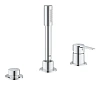 Смеситель на борт ванны GROHE Lineare New на 3 отверстия, хром (19965001)
