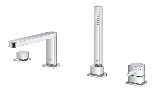 Смеситель на борт ванны GROHE Plus (29307003) на 4 отверстия Смеситель на борт ванны GROHE Plus (29307003) на 4 отверстия