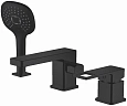 Смеситель на борт ванны Haiba HB80615-7, черный Смеситель на борт ванны Haiba HB80615-7, черный