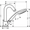 Смеситель на борт ванны hansgrohe Logis 71310000 Смеситель на борт ванны hansgrohe Logis 71310000