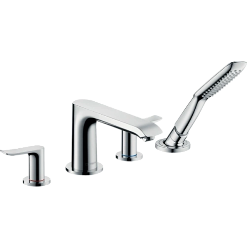 Смеситель на борт ванны hansgrohe Metris 31442000 Смеситель на борт ванны hansgrohe Metris 31442000