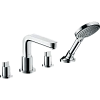 Смеситель на борт ванны hansgrohe Metris S 31446000 Смеситель на борт ванны hansgrohe Metris S 31446000