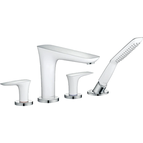Смеситель на борт ванны Hansgrohe PuraVida 15446000, хром Смеситель на борт ванны Hansgrohe PuraVida 15446000, хром