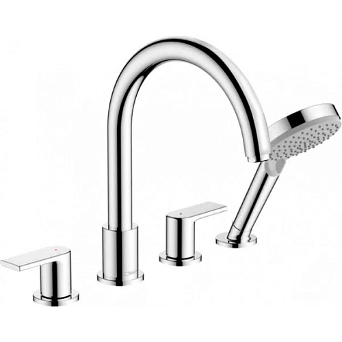 Смеситель на борт ванны Hansgrohe Vernis Shape 71459000 хром Смеситель на борт ванны Hansgrohe Vernis Shape 71459000 хром