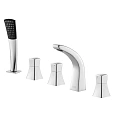 Смеситель на борт ванны IDDIS Monet (MONSB50i07) на 5 отверстий Смеситель на борт ванны IDDIS Monet (MONSB50i07) на 5 отверстий