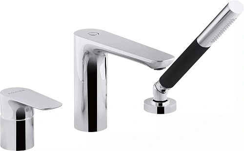 Смеситель на борт ванны Jacob Delafon Aleo E72292-CP Смеситель на борт ванны Jacob Delafon Aleo E72292-CP