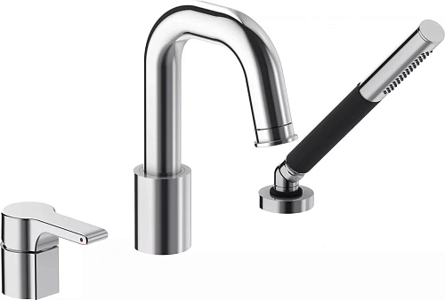 Смеситель на борт ванны Jacob Delafon Singulier E10873-CP Смеситель на борт ванны Jacob Delafon Singulier E10873-CP