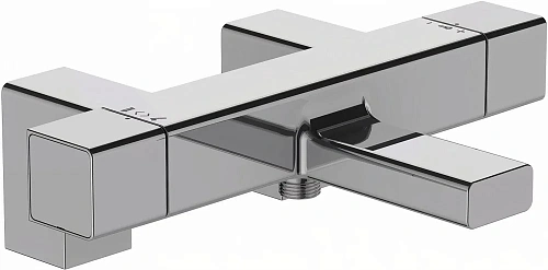 Смеситель на борт ванны Jacob Delafon Strayt E9129-CP термостатический Смеситель на борт ванны Jacob Delafon Strayt E9129-CP термостатический