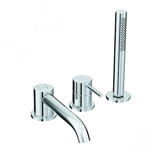 Смеситель на борт ванны Kludi BOZZ 384480576 хром Смеситель на борт ванны Kludi BOZZ 384480576 хром
