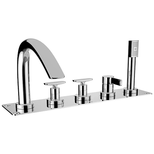 Смеситель на борт ванны Laufen Сurveprime, 225мм 3.2270.5.004.284.1 Смеситель на борт ванны Laufen Сurveprime, 225мм 3.2270.5.004.284.1