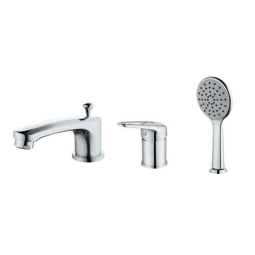 Смеситель на борт ванны Lemark Luna LM4145C, хром Смеситель на борт ванны Lemark Luna LM4145C, хром