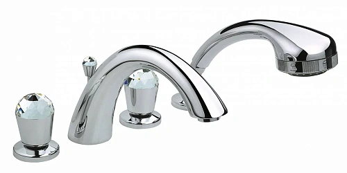 Смеситель на борт ванны Nicolazzi Cristallo 2004CR Смеситель на борт ванны Nicolazzi Cristallo 2004CR