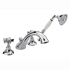 Смеситель на борт ванны Nicolazzi Tradizionale 1404CR18 хром/Dames Anglaises