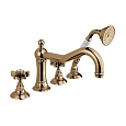 Смеситель на борт ванны Nicolazzi Tradizionale 1449BZ18 бронза/Dames Anglaises Смеситель на борт ванны Nicolazzi Tradizionale 1449BZ18 бронза/Dames Anglaises