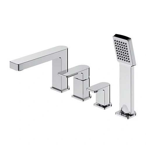 Смеситель на борт ванны OMNIRES BARETTI BA7832CR хром Смеситель на борт ванны OMNIRES BARETTI BA7832CR хром