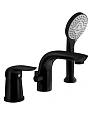 Смеситель на борт ванны Orange Otto M22-333b черный Смеситель на борт ванны Orange Otto M22-333b черный