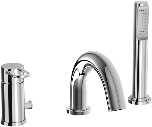 Смеситель на борт ванны Paffoni Joker JK040LCR Смеситель на борт ванны Paffoni Joker JK040LCR