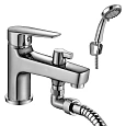 Смеситель на борт ванны Rossinka S35-38 на 1 отверстие Смеситель на борт ванны Rossinka S35-38 на 1 отверстие