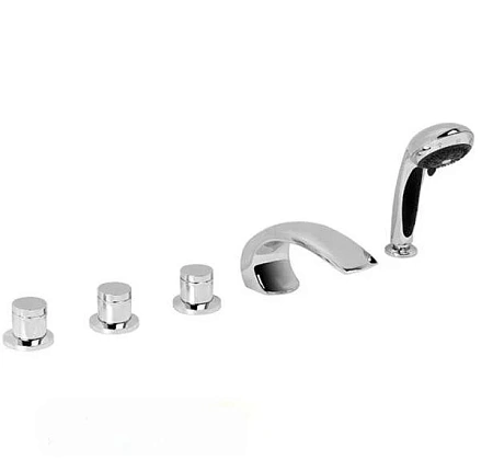 Смеситель на борт ванны Vega Arco Lux (5 элементов) 910202025 Смеситель на борт ванны Vega Arco Lux (5 элементов) 910202025