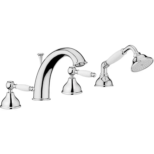 Смеситель на борт ванны Webert Dorian DO730101015 Смеситель на борт ванны Webert Dorian DO730101015