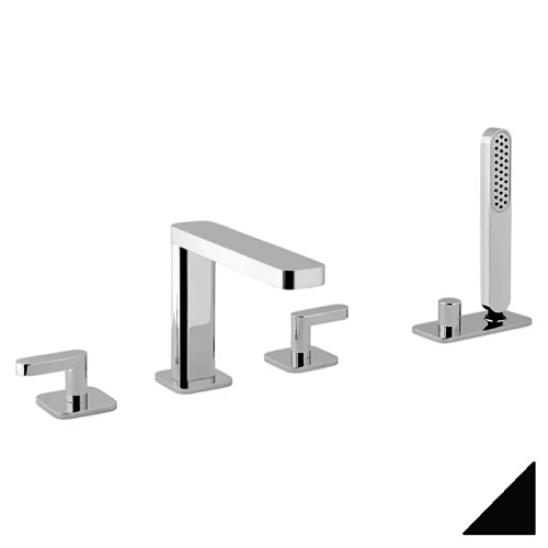 Смеситель на борт ванны Webert Living LV730401560 с душем Смеситель на борт ванны Webert Living LV730401560 с душем