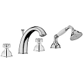 Смеситель на борт ванны Webert Ottocento OT730101015 с душем Смеситель на борт ванны Webert Ottocento OT730101015 с душем