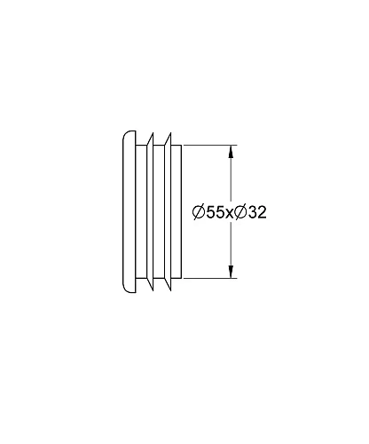 Соединение для смывного устройства для унитаза GROHE, хром (37135000) Соединение для смывного устройства для унитаза GROHE, хром (37135000)