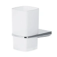 Стакан AM.PM Inspire A5034364 с настенным держателем, стеклянный Стакан AM.PM Inspire A5034364 с настенным держателем, стеклянный