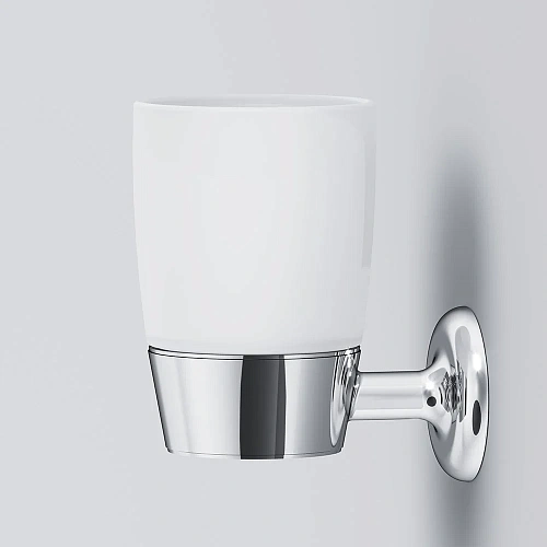 Стакан AM.PM Like A8034300 стеклянный, с настенным держателем Стакан AM.PM Like A8034300 стеклянный, с настенным держателем