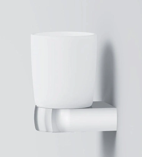 Стакан AM.PM Sensation A3034300 стеклянный, хром Стакан AM.PM Sensation A3034300 стеклянный, хром