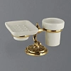 Стакан ART&amp;MAX BAROCCO AM-1789-Do-Ant с мыльницей настольные, античное золото