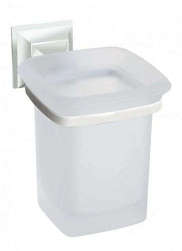 Стакан ART&MAX ZOE AM-G-6831-Bi подвесной, белый Стакан ART&MAX ZOE AM-G-6831-Bi подвесной, белый