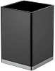 Стакан Boheme 10961-В-CR квадратный черный-хром