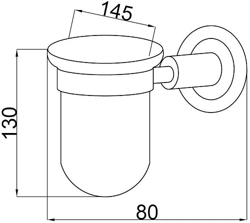 Стакан Boheme Murano Cristal 10904-CRST-BR Стакан Boheme Murano Cristal 10904-CRST-BR