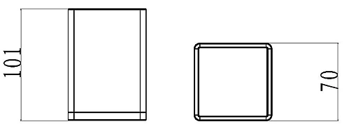 Стакан Boheme черный-хром 10961-B-CR Стакан Boheme черный-хром 10961-B-CR