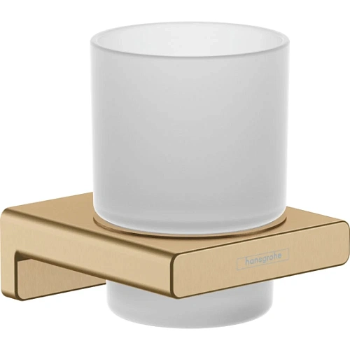 Стакан Hansgrohe AddStoris 41749140, шлифованная бронза Стакан Hansgrohe AddStoris 41749140, шлифованная бронза