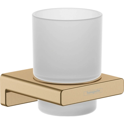 Стакан Hansgrohe AddStoris 41749140, шлифованная бронза Стакан Hansgrohe AddStoris 41749140, шлифованная бронза