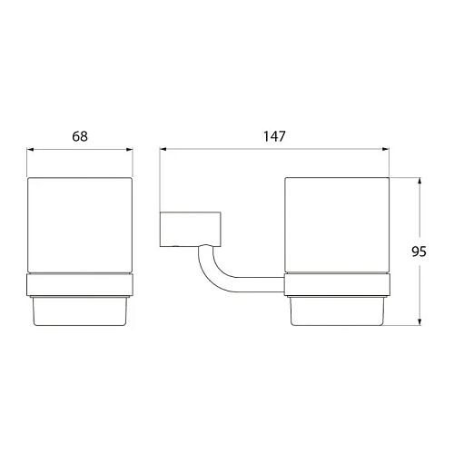 Стакан IDDIS Renior (L043) Стакан IDDIS Renior (L043)