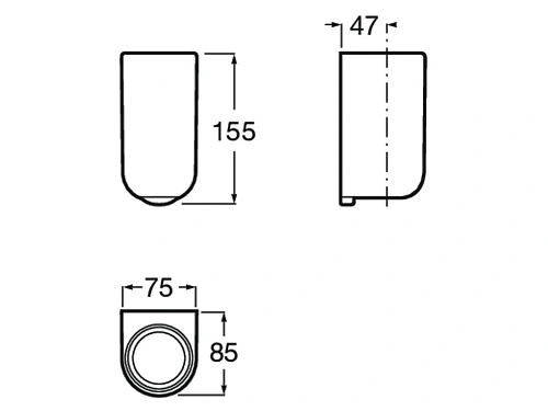 Стакан Roca Onda 3870ZL000 Стакан Roca Onda 3870ZL000