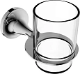 Стакан Rush Corsica CO42310 с настенным держателем, одинарный Стакан Rush Corsica CO42310 с настенным держателем, одинарный
